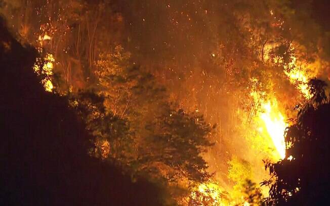 Incêndio atingiu o Parque do Carmo, na zona leste de São Paulo