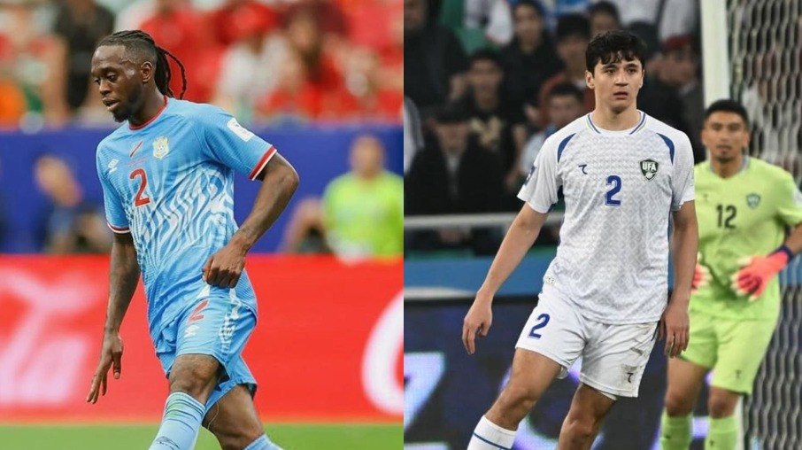 Wan-Bissaka e Khusanov são destaques das defesas de RD Congo e Uzbequistão