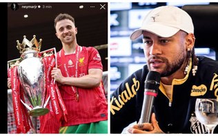 Neymar presta solidariedade a Diogo Jota: descanse em paz