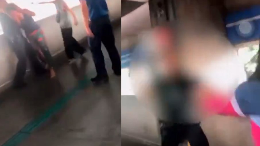 Segurança do metrô enforcou uma mulher