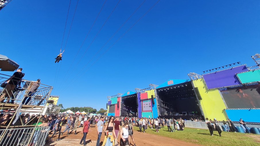 Palco principal do João Rock de 2023