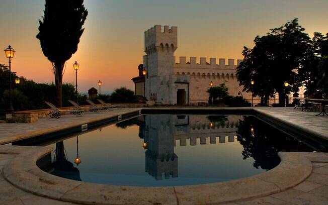 Castello Delle Serre fica na Toscana, na Itália