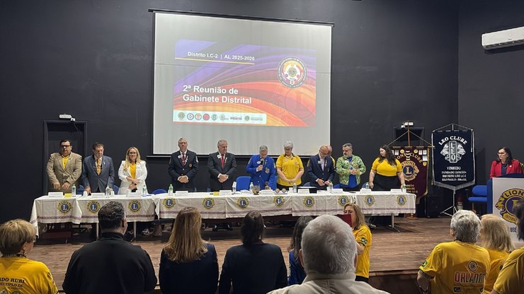 Lions Clube realiza 2ª Reunião de Gabinete Distrital em Vinhedo