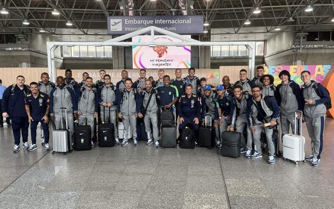 Seleção Sub-23 partiu para Santiago nesta quarta (18) Seleção Sub-23 partiu para Santiago nesta quarta (18)