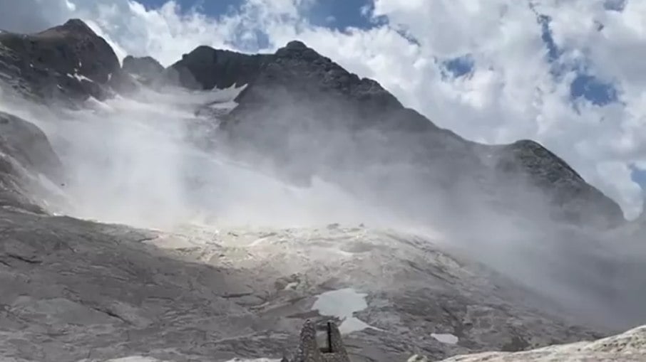 Rompimento de geleira deixou mortos e feridos nos Alpes italianos