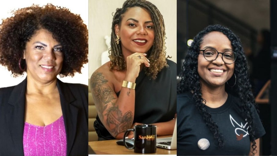 Eliane, Jéssica e Maria - três potências negras Eliane, Jéssica e Maria - três potências negras