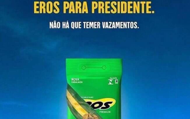 A marca Eros, de preservativos, usou uma indireta inteligente para se referir a política atual vigente no Brasil