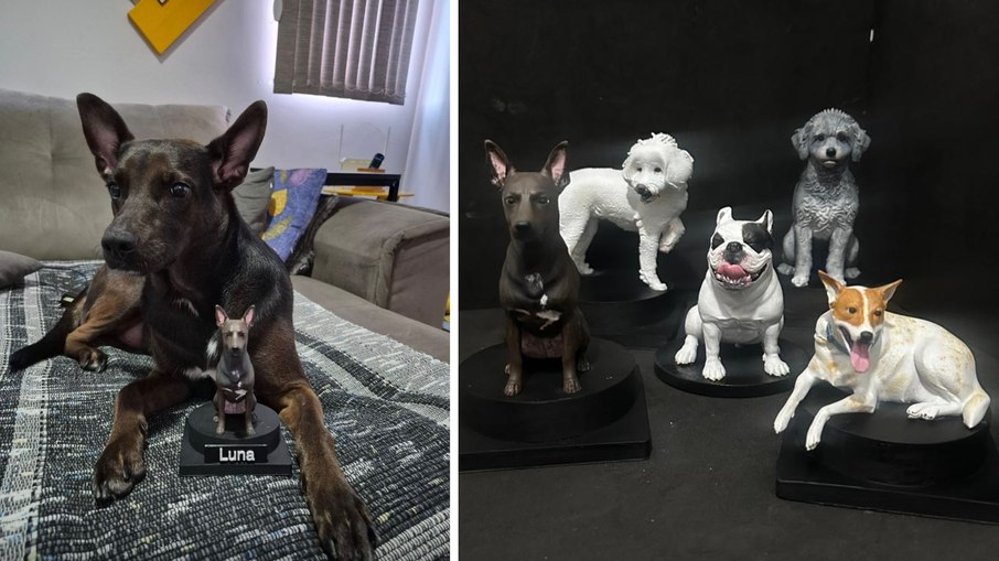 Réplicas em 3D