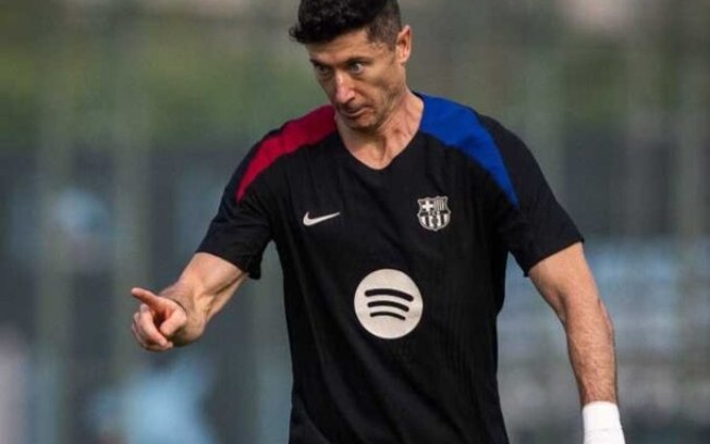 Lewandoski é uma das esperanças de gol do Barcelona neste domingo (10) contra a Real Sociedad Lewandoski é uma das esperanças de gol do Barcelona neste domingo (10) contra a Real Sociedad