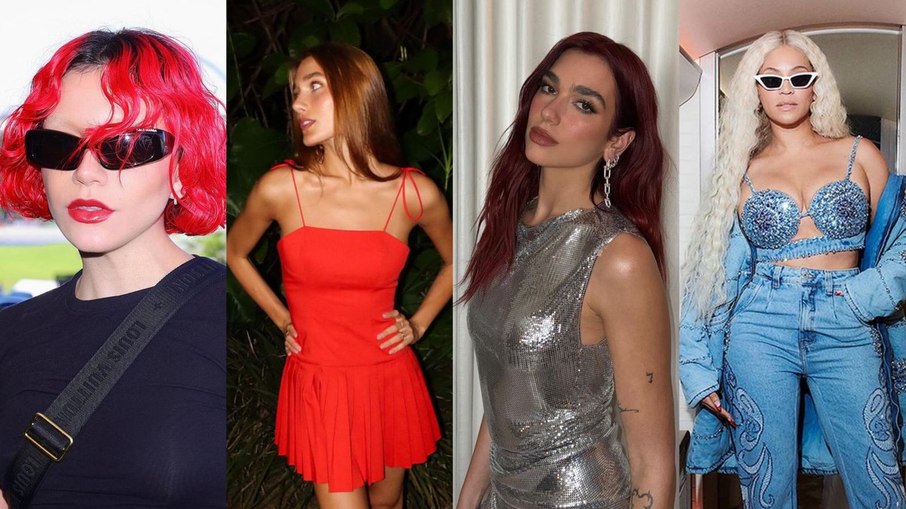 Priscilla, Sasha Meneghel, Dua Lipa e Beyoncé: relembre as famosas que mudaram de visual em 2023