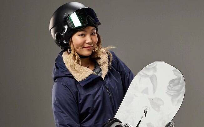 Chloe Kim se tornou a mais jovem a vencer no snowboard halfpipe em Jogos Olímpicos