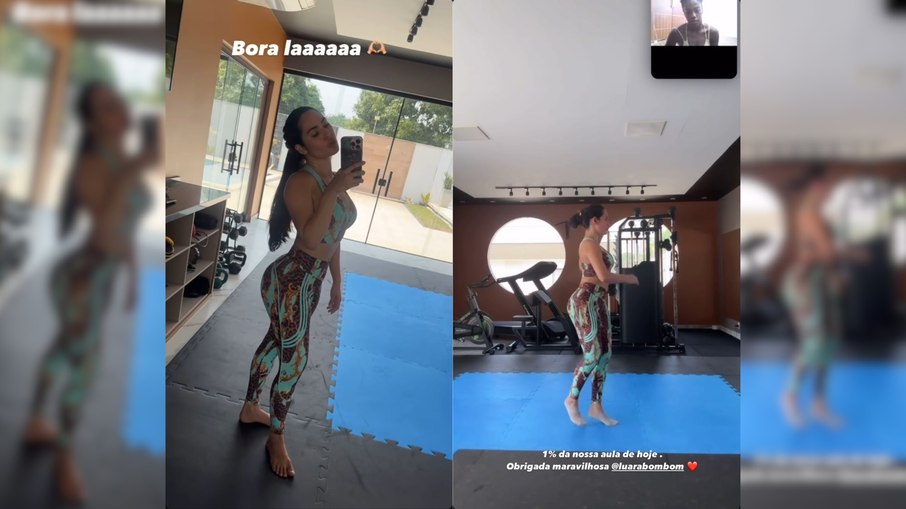 Ex-BBB Isabelle Nogueira se prepara para brilhar na Grande Rio com aulas de samba