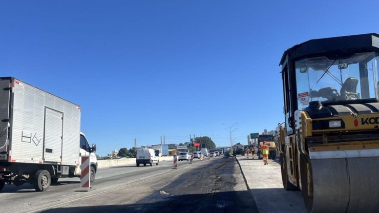 Concessionária altera acesso provisório da Via Dutra em São Paulo