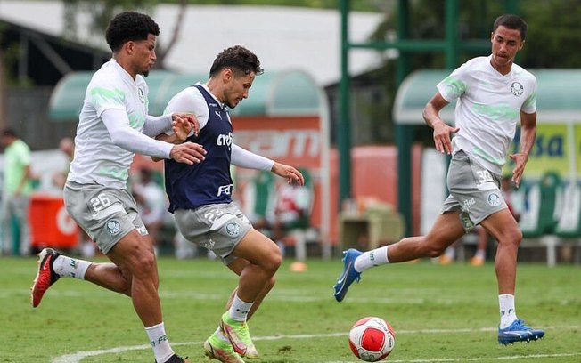 Veiga treina normalmente e deve voltar ao time titular do Palmeiras