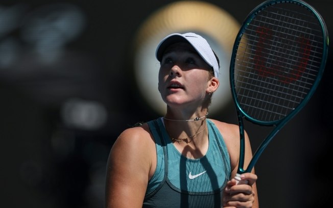 Mirra Andreeva em Melbourne em 22 de fevereiro de 2025 Mirra Andreeva em Melbourne em 22 de fevereiro de 2025