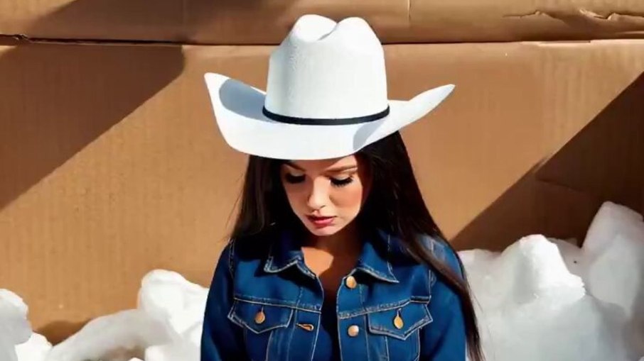 Ana Castela lança clipe feito inteiramente por IA e web detona Ana Castela lança clipe feito inteiramente por IA e web detona