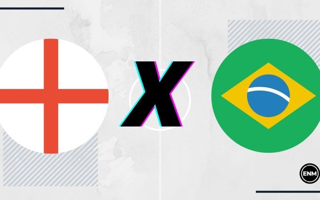 Inglaterra x Brasil: prováveis escalações, onde assistir, retrospecto e palpites