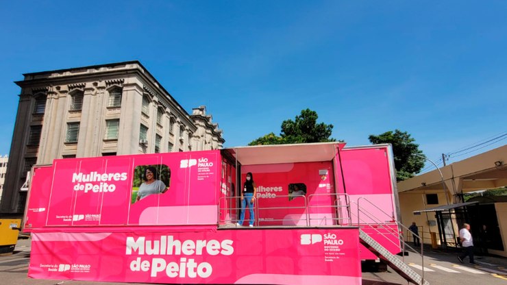 SP terá mamografias grátis em carretas em agosto; veja como fazer