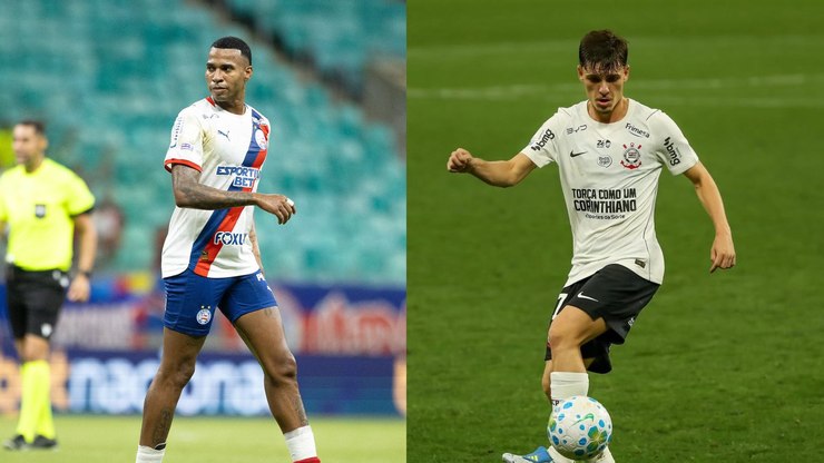 Bahia e Corinthians fazem duelo direto da parte de cima da tabela