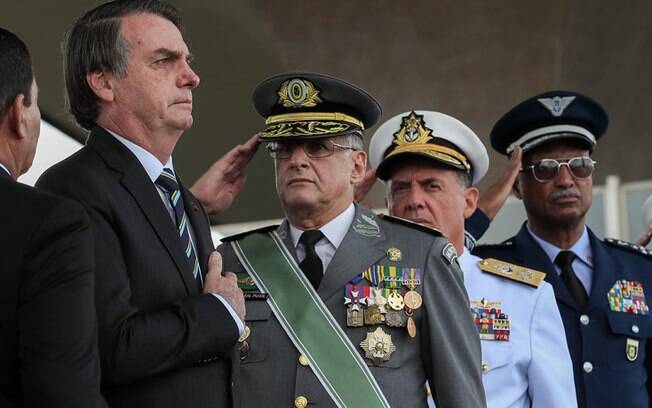 O presidente Jair Bolsonaro conta com a fidelidade das Forças Armadas desde o início da gestão.