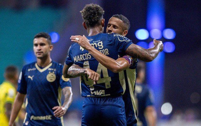 Rogério Ceni em coletiva do Bahia após triunfo sobre o Mirassol