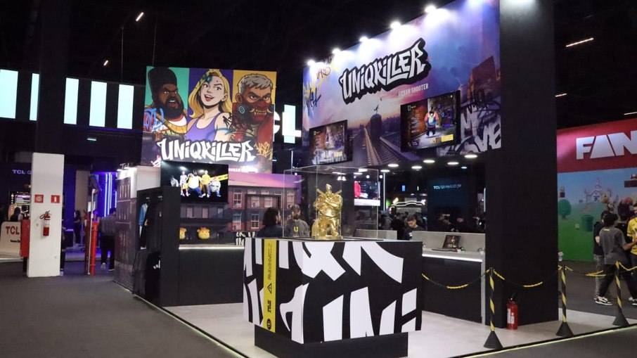 Estande da UniqKiller Estande da UniqKiller
