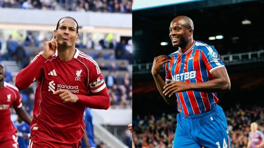 Van Dijk e Mateta fazem embate em Liverpool x Crystal Palace