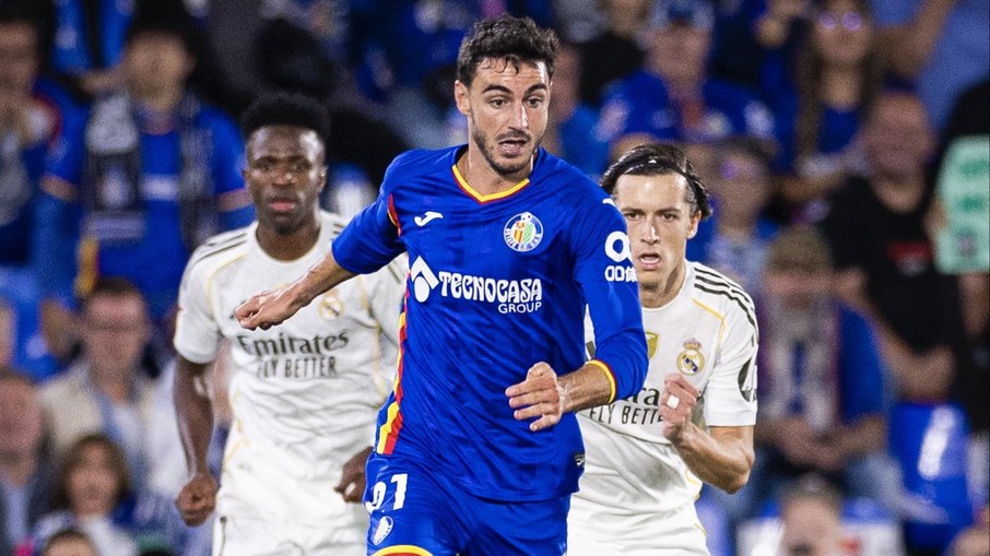 Iglesias, do Getafe, se irritou com Vini Jr Iglesias, do Getafe, se irritou com Vini Jr