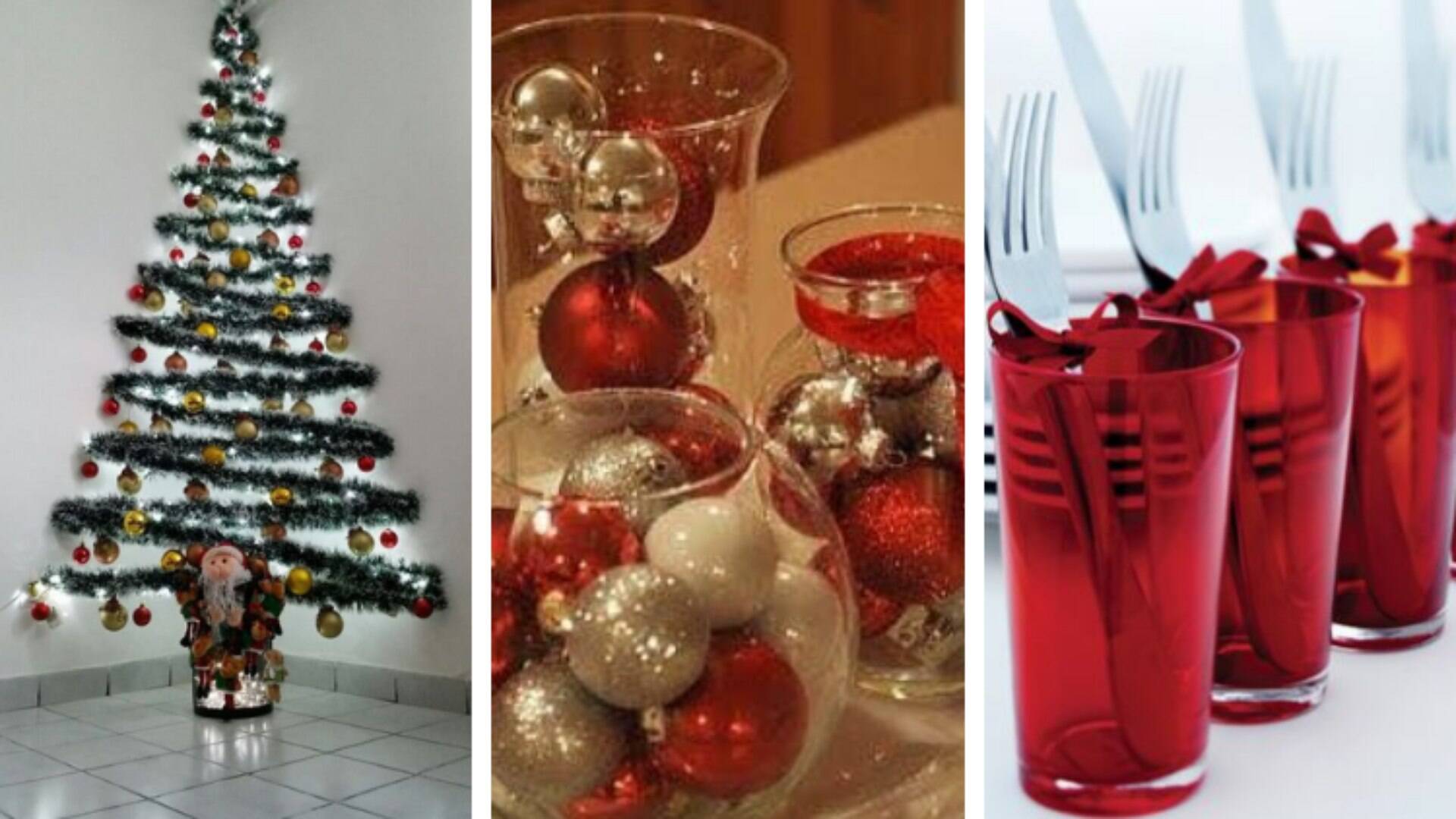 dicas baratas de decoração de Natal para você adotar em casa e deixá la linda O Bom da Notícia