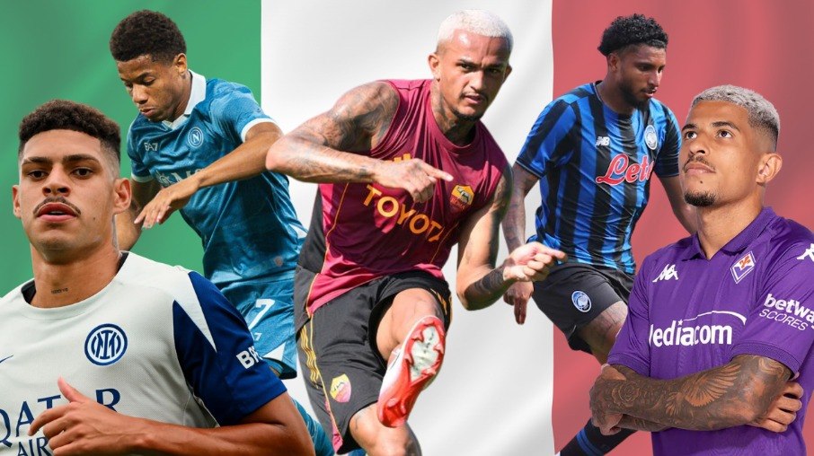 Luis Henrique, Neres, Wesley, Éderson e Dodô são alguns dos brasileiros na Itália