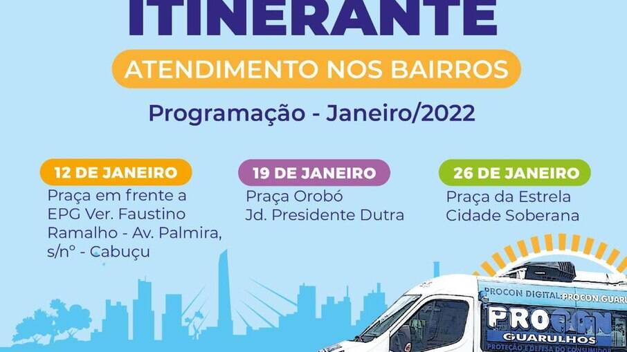 Atendimentos iniciam dia 12 de janeiro. Atendimentos iniciam dia 12 de janeiro.