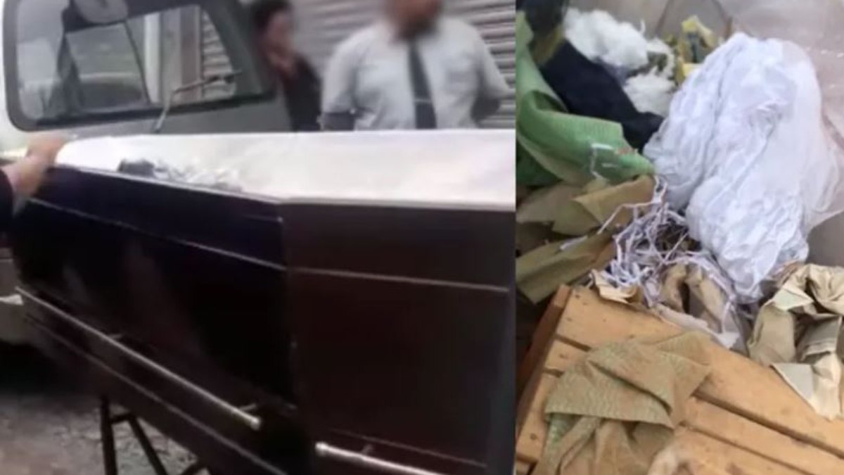 Mãe acha lixo em caixão de jovem obeso que morreu sem atendimento em São Paulo (12.01.2023)