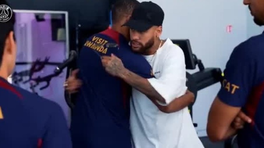 Neymar se despendido de Mbappé ao deixar o PSG