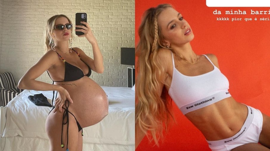 Após gêmeos, Isa Scherer diz sentir falta da barriga antes da gravidez