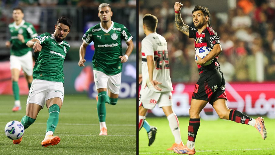 Palmeiras venceu e o Flamengo só empatou na rodada 32 Palmeiras venceu e o Flamengo só empatou na rodada 32