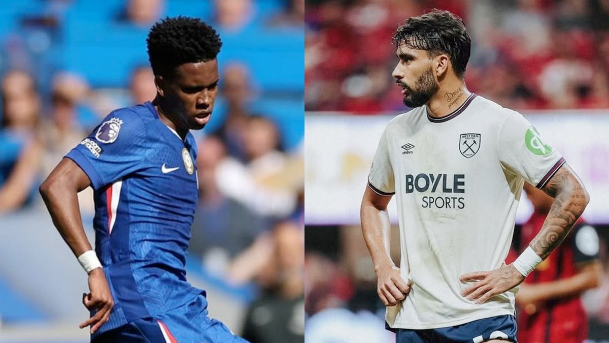 Estêvão e Paquetá se enfrentam pela primeira vez na carreira Estêvão e Paquetá se enfrentam pela primeira vez na carreira