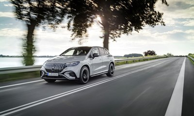 Mercedes lança SUV elétrico EQE, que será feito nos EUA