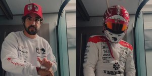 Caio Castro sofre acidente em pista de corrida