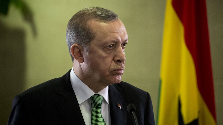  O presidente da Turquia, Recep Tayyip Erdogan
