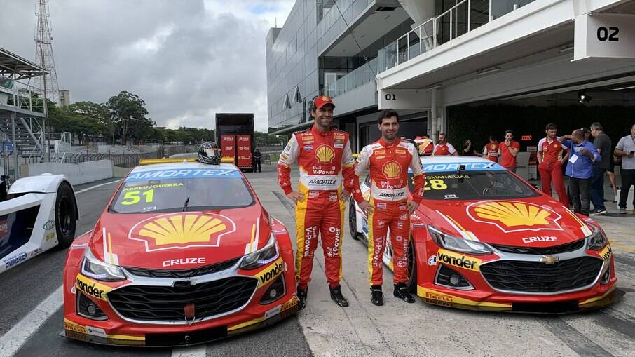 Galid Osman e Atila Abreu, pilotos da equipe da Shell e que prometem bons pontos na temporada de 2022