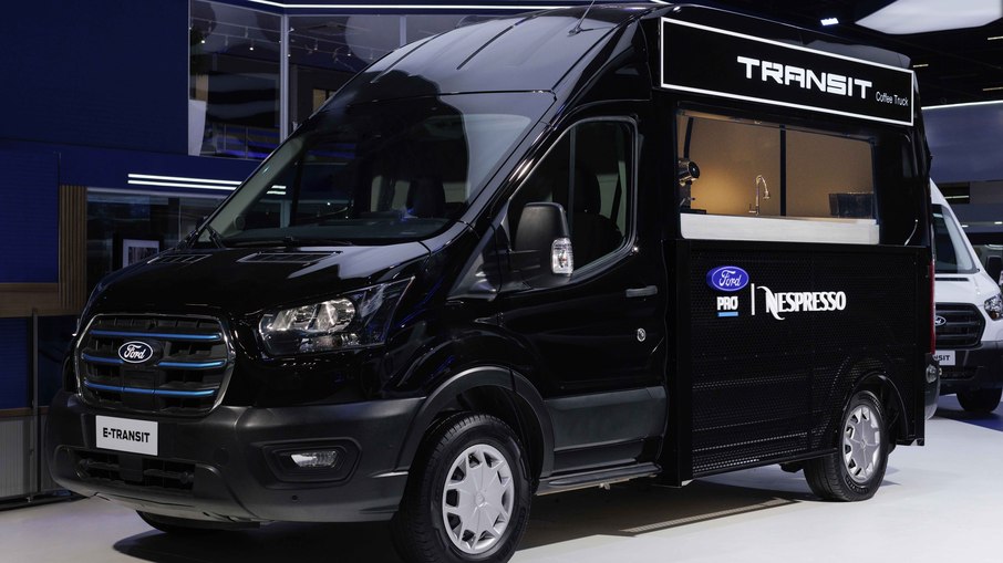 Ford E-Transit 2026 Truck Coffee