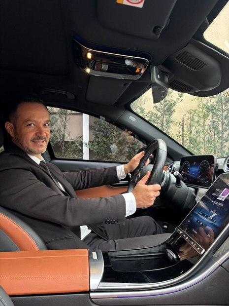 Edgard Neris é motorista executivo