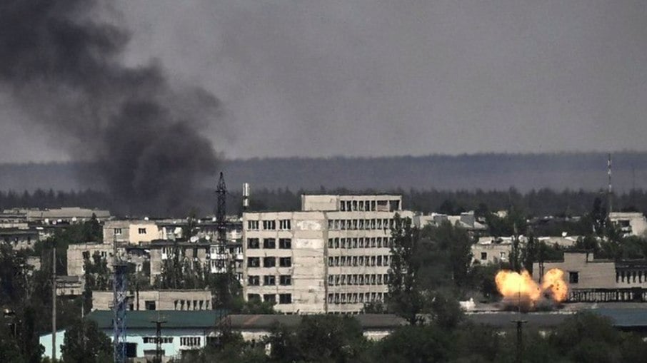Rússia ataca parte da cidade de Severodonetsk, área importante em Lugansk, no leste da Ucrânia 