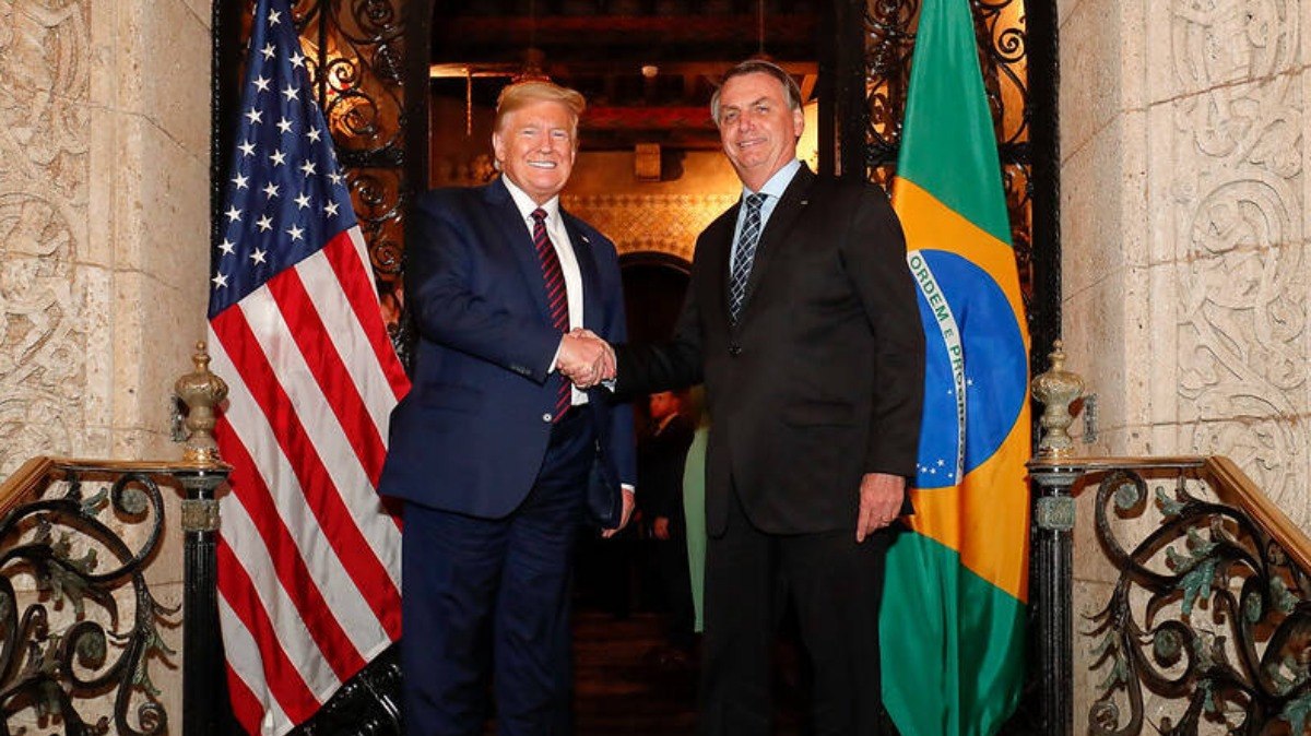 Presidentes se encontraram durante viagem de comitiva brasileira aos EUA