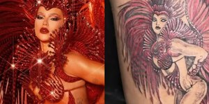 Fã faz tatuagem em homenagem a Virginia: “Mulher Poderosa”