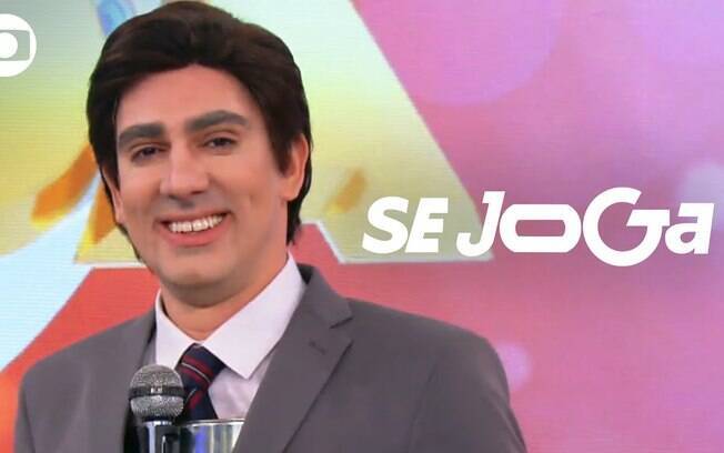Marcelo Adnet imitou Silvio Santos no 
