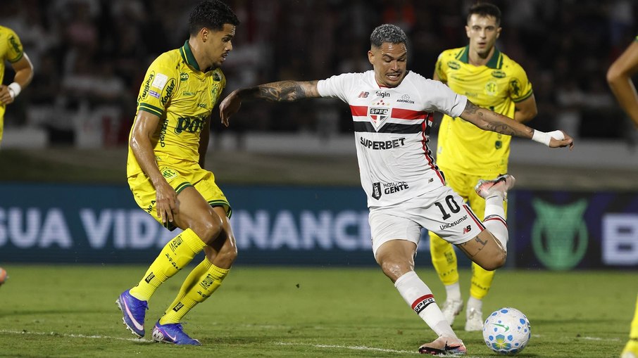 Luciano decidiu a vitória do São Paulo sobre o Mirassol