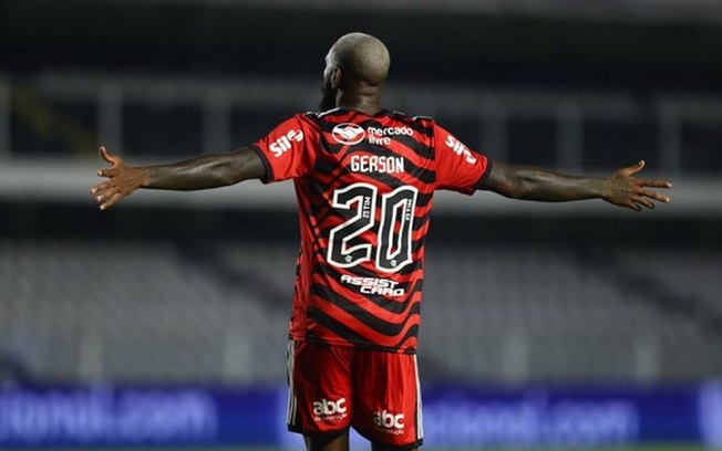 Gerson deve ser titular na partida entre Cruzeiro e Flamengo