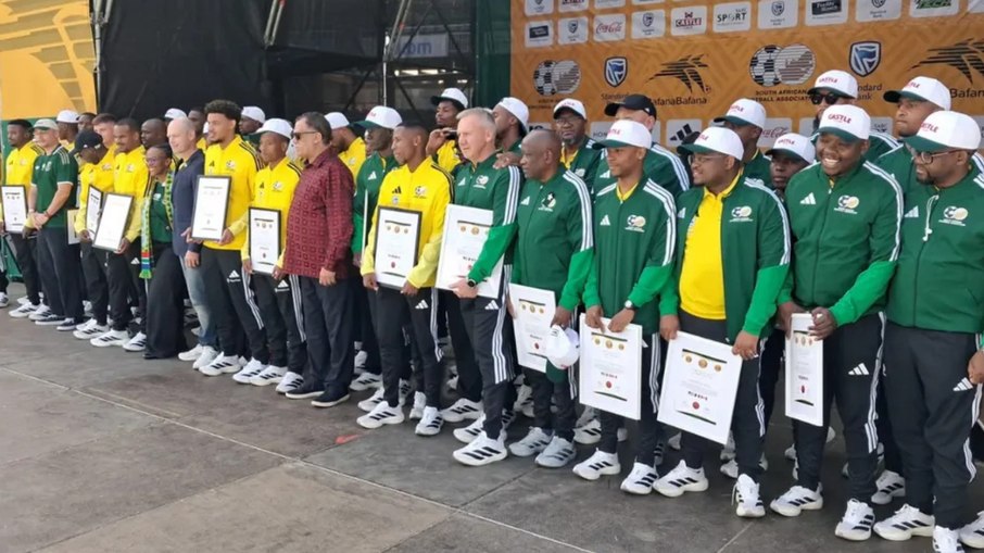 Delegação sul-africana para a Copa do Mundo