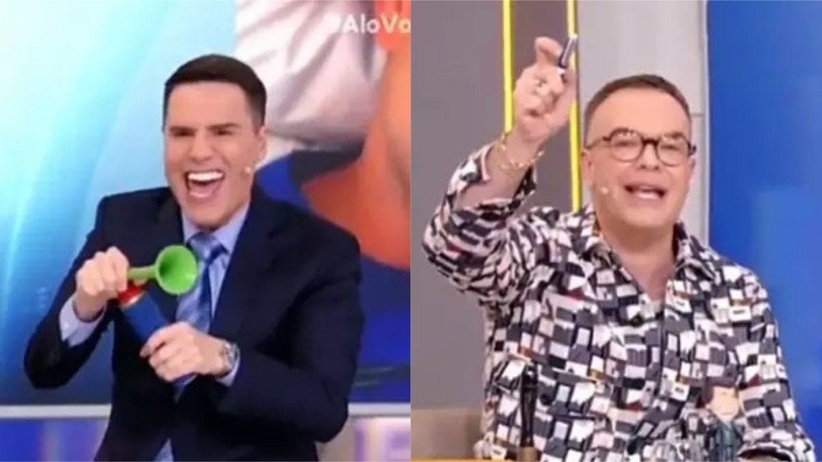 Bacci e Felipeh brilham no SBT com quadro de celebridades Bacci e Felipeh brilham no SBT com quadro de celebridades